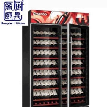 商用厨具双门陈列柜商用厨房设计自助餐企业餐厅商厨厨具炉具烟罩