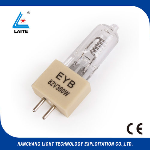 EYB 360W 82V T3.5 G5.3透明卤素灯高架投影仪 T3.5 灯泡