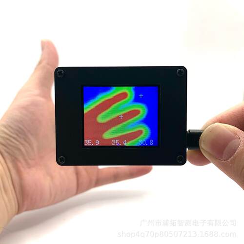 简易版MLX90640热成像仪32*24分辨率 USB热像仪 温度测量工具模块