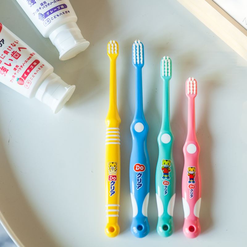 日本巧虎儿童牙刷婴儿宝宝训练细软毛乳牙6个月-12岁口腔清洁小头