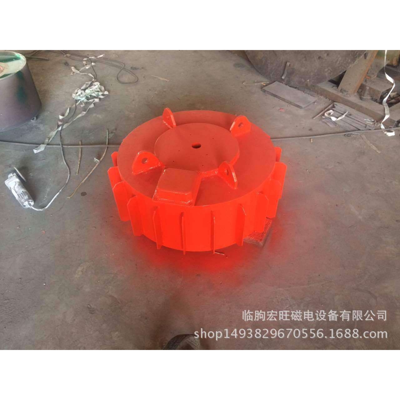 RCDB-8悬挂式电磁除铁器自冷式强磁电磁铁电磁除铁机现货供应