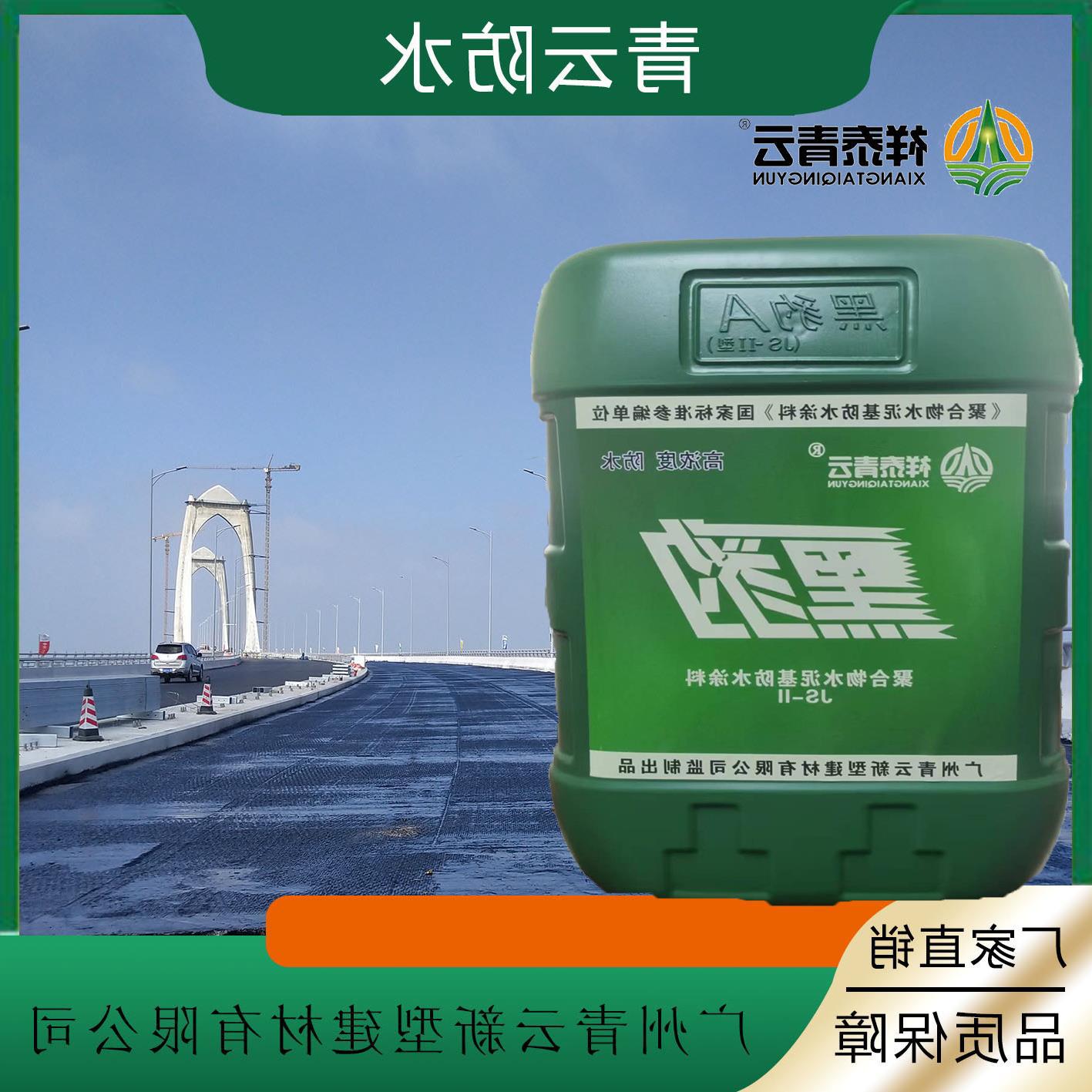 屋顶厨厕卫生间内外墙补漏防潮工程黑豹JS聚合物水泥防水涂料防漏