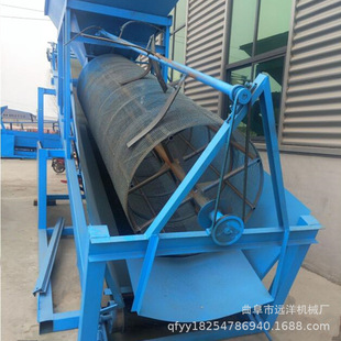 郑州厂家供滚动筛筛沙机 大型粮库筛选粮食滚筒式筛料机厂家