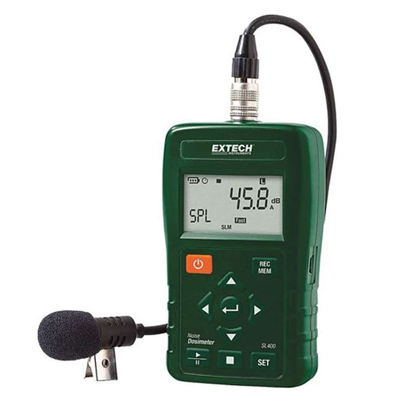 Extech SL400便携式噪声剂量计与USB接口