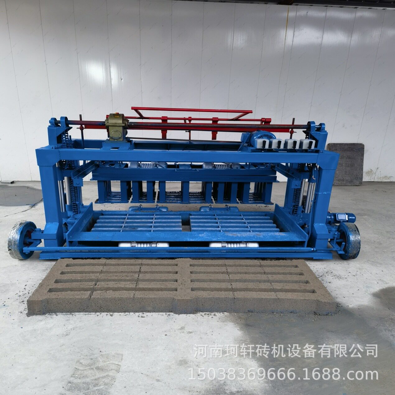 移动砌块机实心水泥制砖机厂家生产加工砖头机器电动垫块机