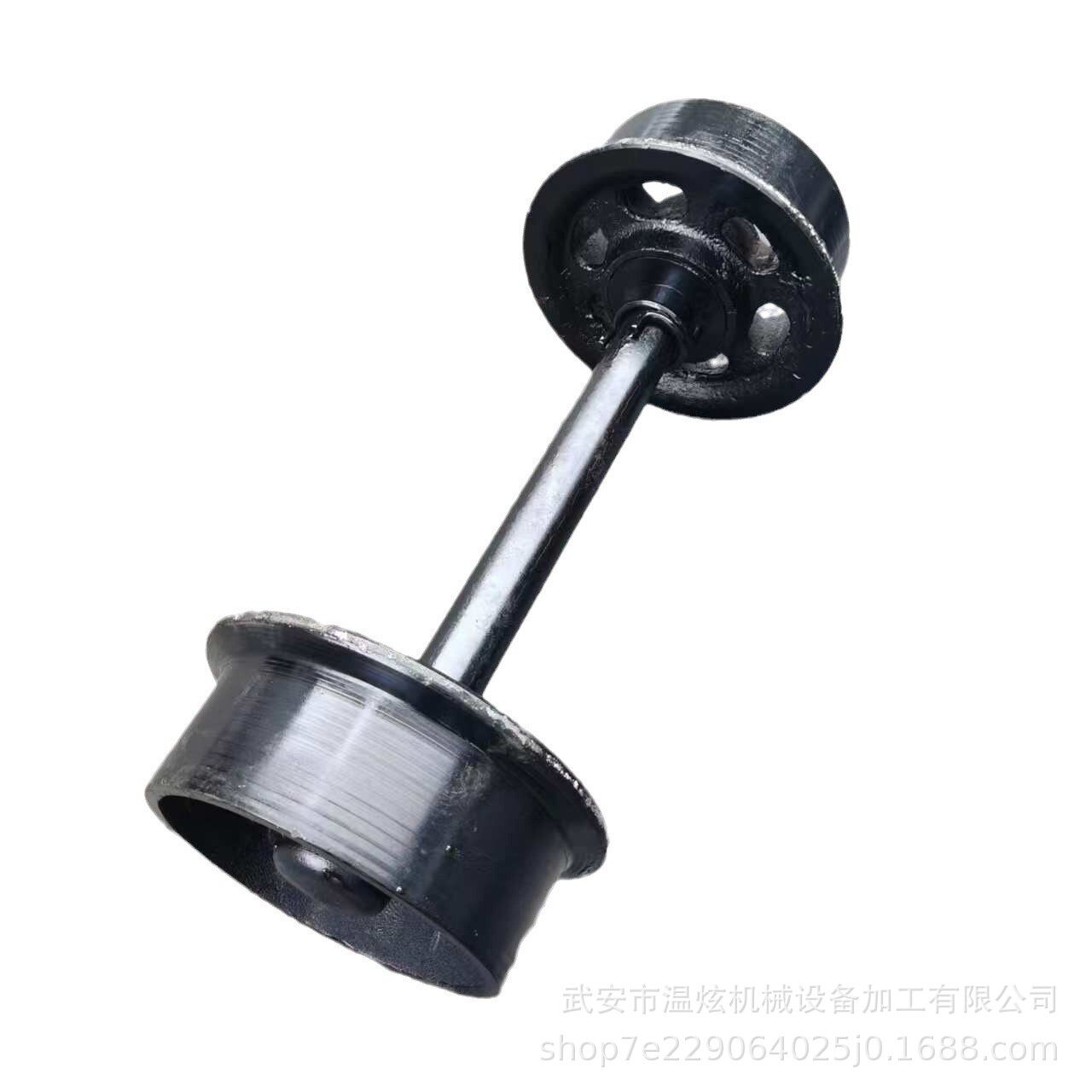 矿车轮厂家煤矿用1T宽边矿车轮对矿车单轮单轴可加工欢迎订购