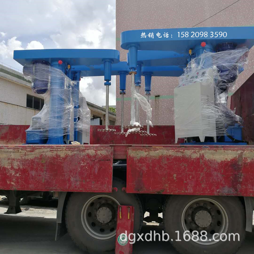 东莞厂家电动液体分散机 惠州高速墙衣搅拌机 博罗乳胶漆混合机