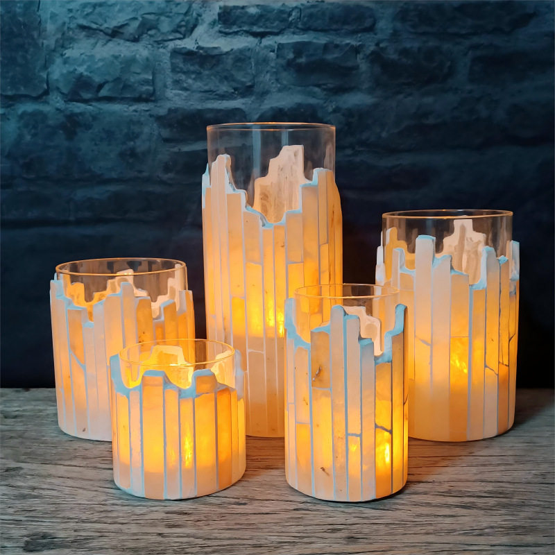 高级感彩条晶石花瓶彩色蜡烛杯风灯室内简约个性插花创意花器摆件,橡塑材料及制品,其他塑料制品,淘宝优惠券,粉丝福利购,淘宝优惠卷