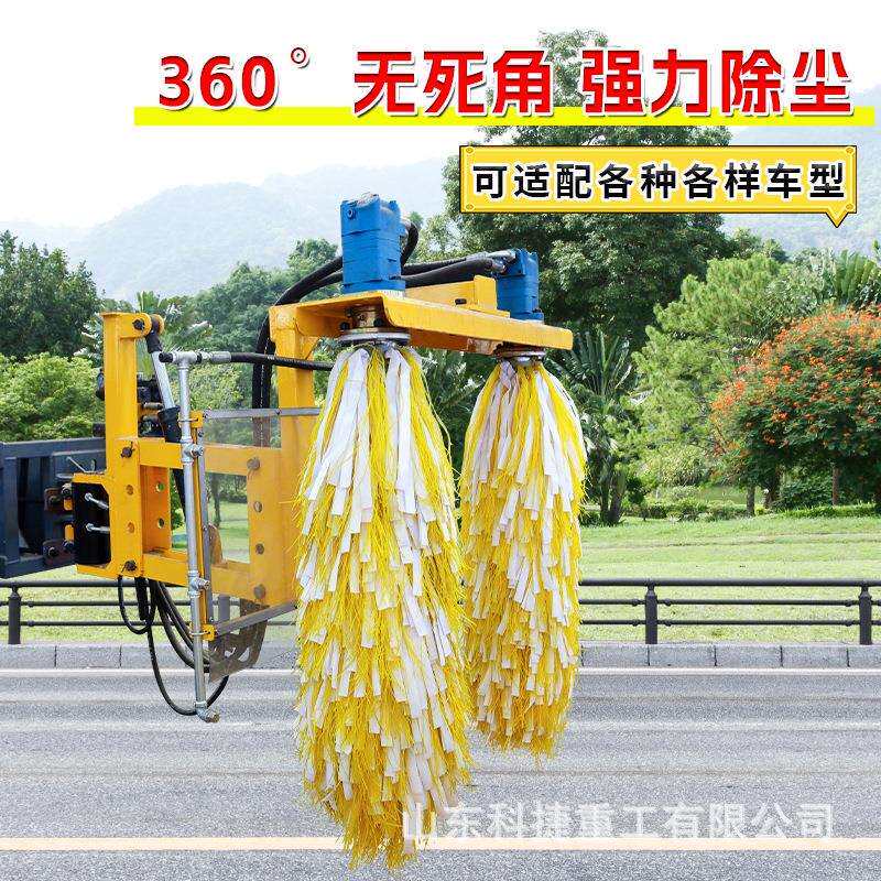 马路沿波形栏清扫车高速公路栏杆护栏清洗设备车载式护栏清洗机