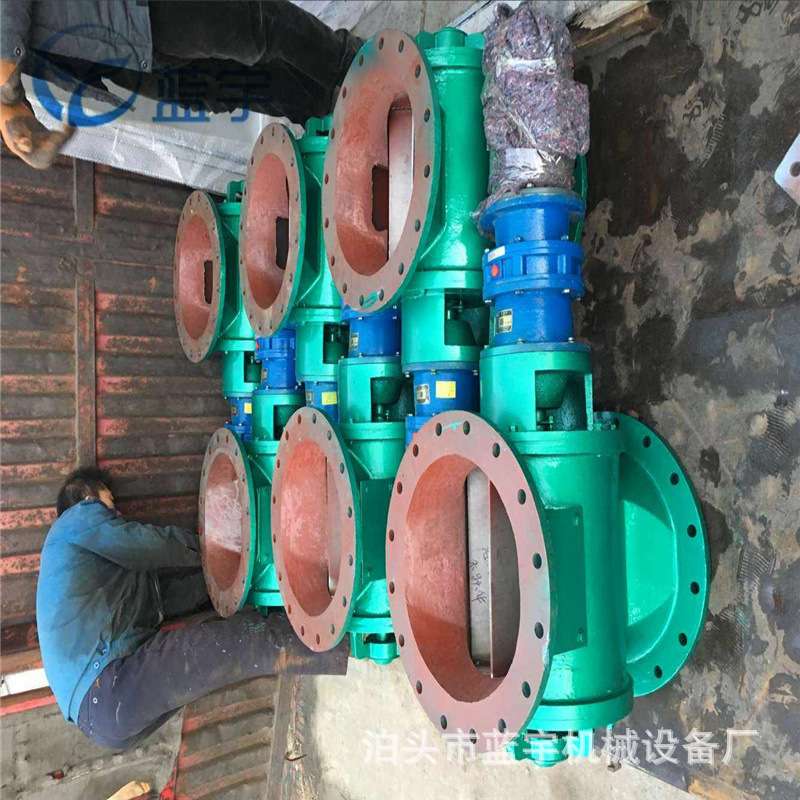 锁气阀除尘器卸灰阀400*400方口卸料器YJD26型下料器锁风卸灰阀