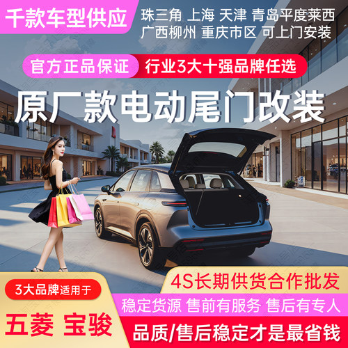 畅翼电动双撑杆升降尾门