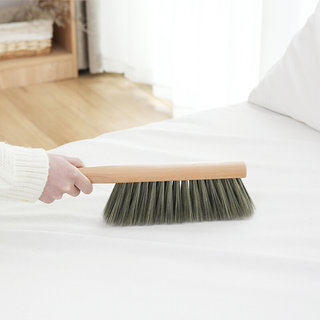 家用扫床刷子床上清洁刷卧室可爱软毛榉木除尘刷沙发地毯去灰神器