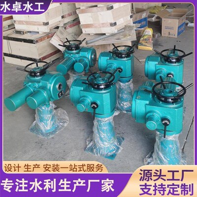 水利工厂水电两用螺杆启闭机电动头CQDA电装型智能启闭机闸门厂家