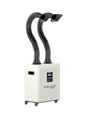 焊QRI锡打器烟雾吸烟标器无光尘车B间工业除尘 雕刻CO2激烟雾净化