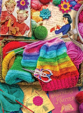 2023新款fDIY方钻满钻钻石画织毛衣手工贴钻点钻十字绣带钻套件