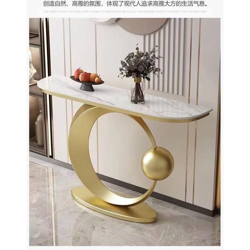 意式入户板岩玄关桌轻奢靠墙条案现代简约L高档摆件桌客厅隔断桌,家居饰品,现代装饰画,淘宝优惠券,粉丝福利购,淘宝优惠卷