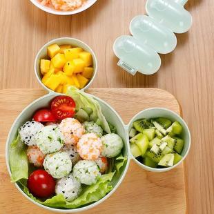 米神器乐饭d团饭团神器造型模具宝宝喂儿童摇摇摇摇喂饭吃饭一摇