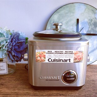 美国CUISINART美康雅CRC400ECRFC800不锈钢电饭煲电饭锅美式带蒸