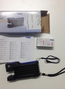 德尔格手b动泵货号6400000气体检测泵Accuro气体检测管 船用测毒