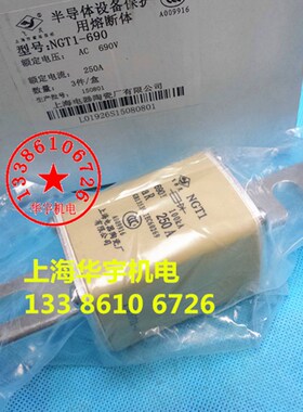 上海电器陶瓷厂(飞灵) NGT1-690V 100A160A L200A 250A 快速熔断