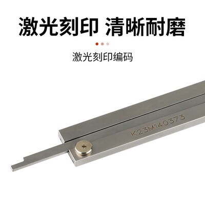 广陆数显游标卡尺带表内径高精度刻度线不锈钢工业级卡尺0W-150mm