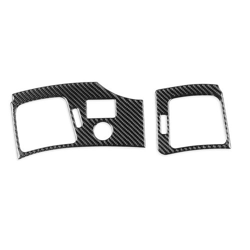 适用2008-g2013凯迪拉克CTS左右空调出风口碳纤维汽车内饰改装配