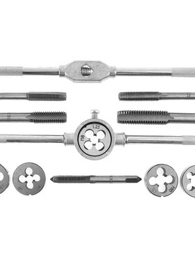 12pcs/set Multifunction NC Screw ap Die Set ExteVrnal hread