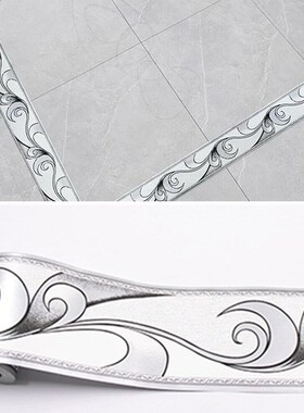 10cm Antibacterial Tile Stickers Self Adhesive WalVl Skirtin