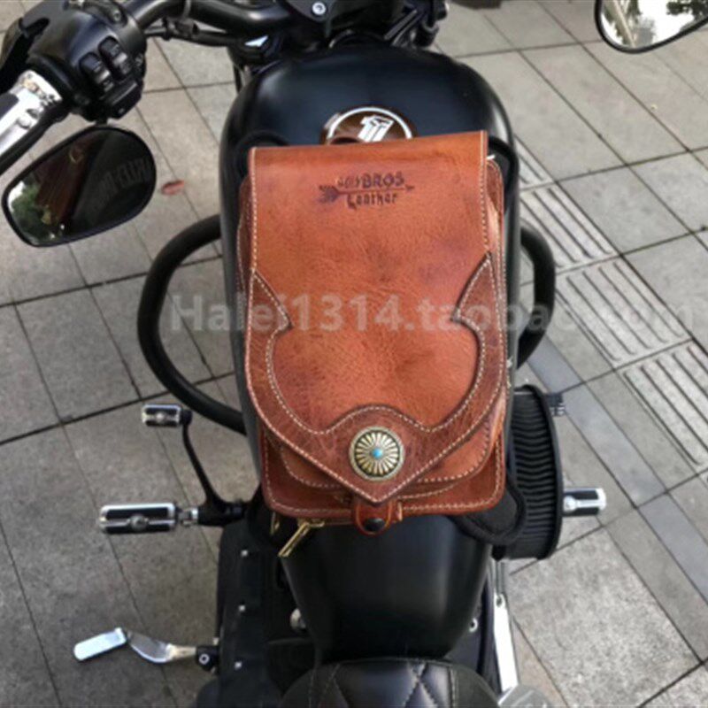现货哈雷运动者软尾戴纳路王滑翔D印第安通用油箱包吸附式杂物包