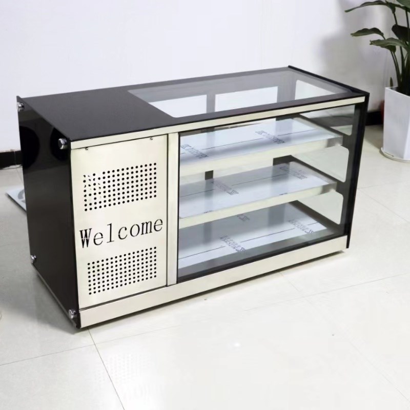 三轮车移动摆摊冰柜小型冷藏保鲜柜H台式桌面展示柜炸串烧烤柜