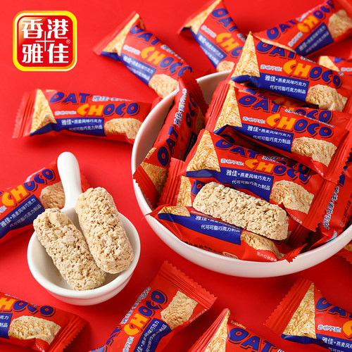 雅佳营养燕麦巧克力休闲零食