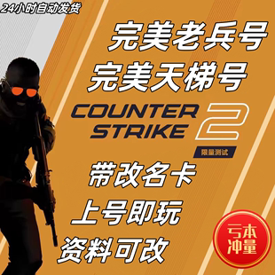 老兵号 普通玩家 csgo2 天梯号 新号 完美世界 成品号 csgo账号