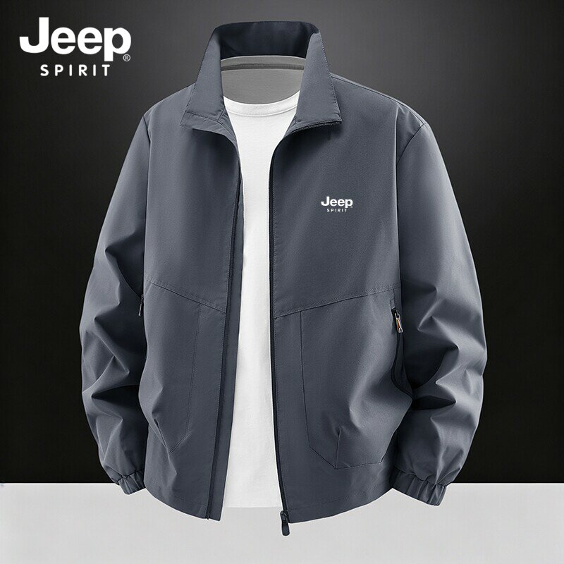 吉普JEEP男士秋季户外宽松夹克图片