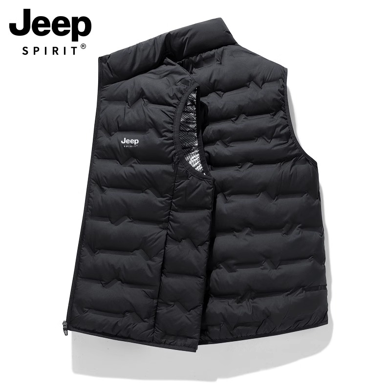 吉普JEEP轻薄羽绒马甲2025新款