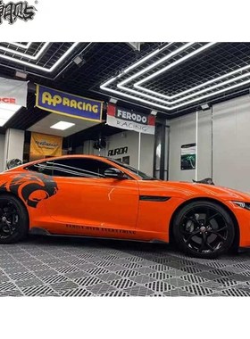 适用捷豹车贴拉花XEL XFL F-APACE改装车身贴纸地狱猫豹子头贴画