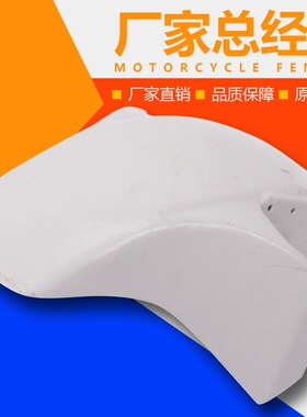 适用KAWASAK川崎 ZXR25v0 蝶灯 配件 前挡泥板 前沙板 前泥瓦 外