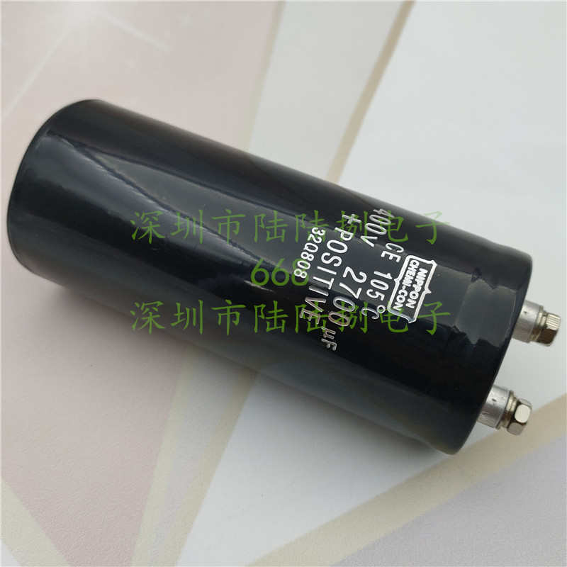 450v2700uf 黑金刚 直流变频器x电容 nippon 400v2700uf电解电容
