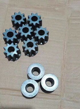 久保田拖拉机启动马达齿轮M704k854K954MKQ收割机988起动机齿头