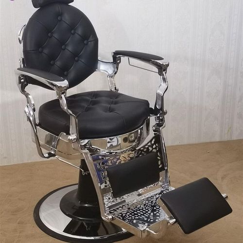 美发店椅子发廊升降可躺放倒椅复F古油头椅男士网红剪发理发店