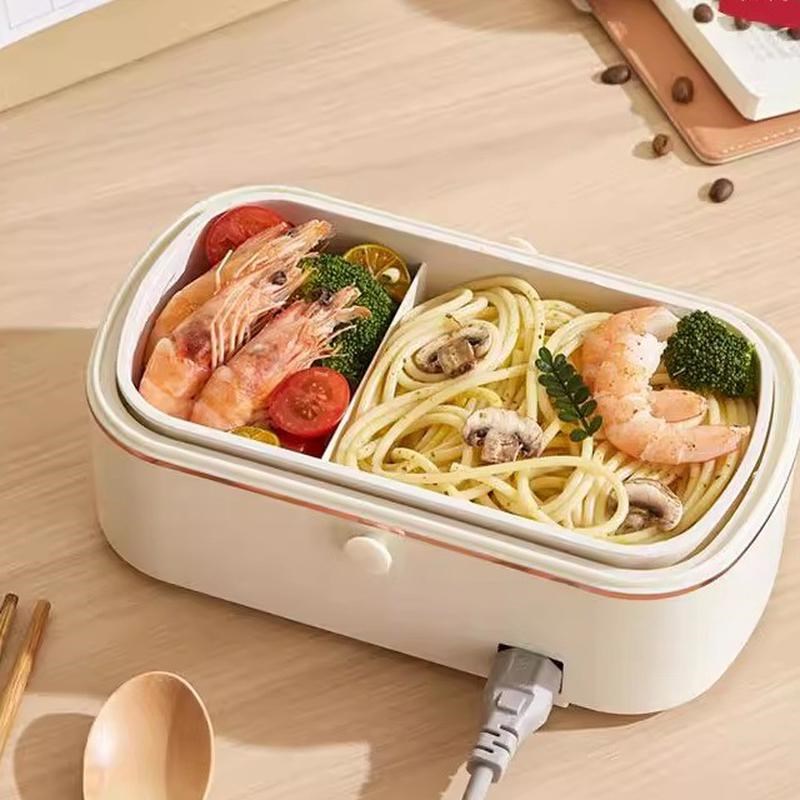 保温饭盒自带加热插n电加热饭菜保温便携带饭便当盒上班族热饭