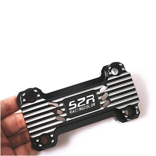 适用摩托车B0B龙嘉V霸250改装车把J压盖龙头固定压码固定盖配件