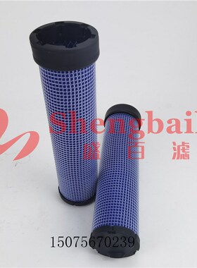 空滤X802239通用P827653 P829332适配挖掘机SK7V5-8空气滤芯器