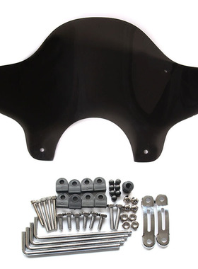 通用摩托车挡风玻璃适用于哈雷Sportster XL883 XL1200 XDyna 包