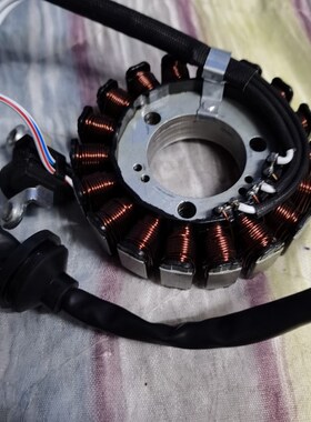 适用雅马哈林海 飞鹰 劲战 三代目 四代目 BWS125 发Y电线圈磁电