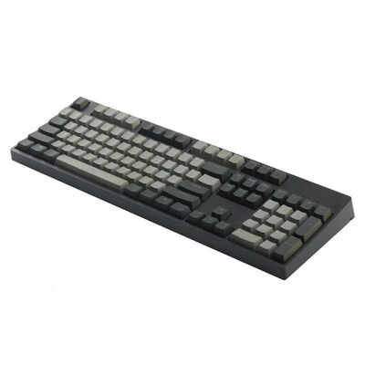 Black Grafy mixed Dolch Thick PBT RGB Shot Backlit 108  Keyc