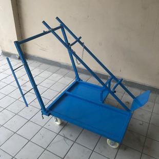 氧气乙炔瓶手推车二保焊推车气保焊推车气瓶双瓶单瓶W钢瓶推车定