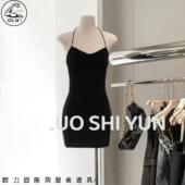 服装 婚纱橱窗模特人偶假人台展示 店高档扁h身平胸无手女半身韩版