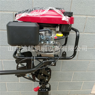 多档位铁皮船挂浆机 汽油立式推进器9.5马力船外机