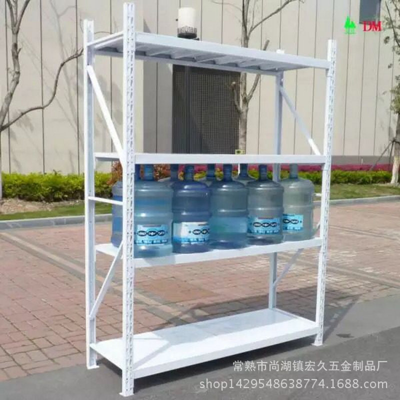 轻型150*40*200*4层仓储置物架展示架仓库金属简易货架铁合金货架