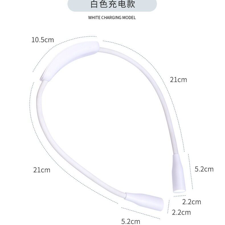 折叠充电LED挂脖灯usb移